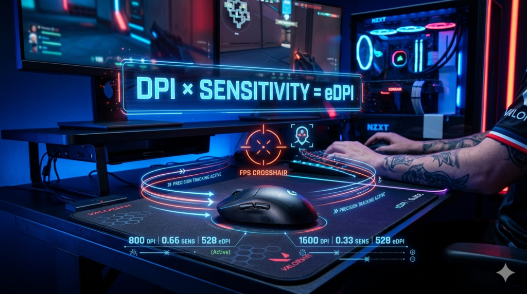 how to calculate edpi