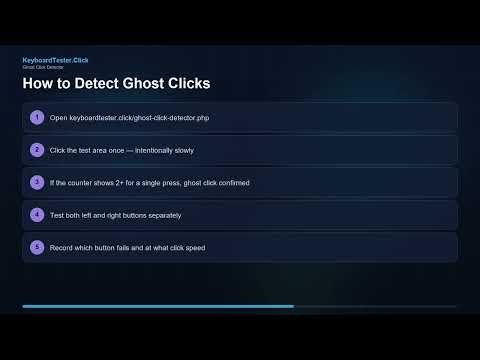 How to Detect & Fix Mouse Ghost Clicks